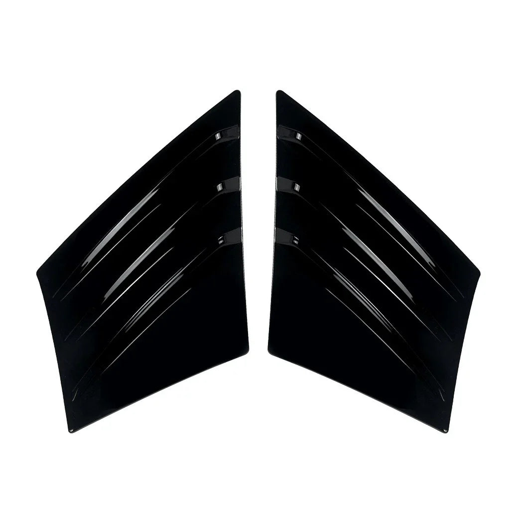 Gloss Black Bumper Side Vent Louver Covers for BMW X3 G45 M-Sport (2025–2025)