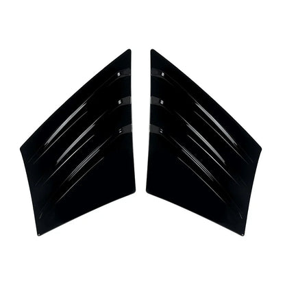 Gloss Black Bumper Side Vent Louver Covers for BMW X3 G45 M-Sport (2025–2025)