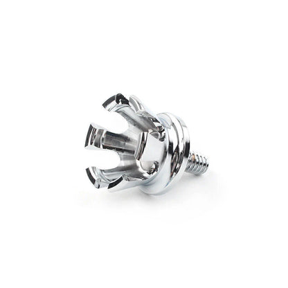 Rear Seat Bolt Tab Screw Mount Chrome Aluminum for Harley