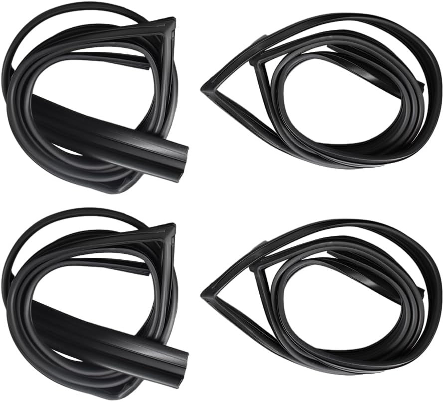 Set of 4 Door Glass Run for Toyota Land Cruiser LX450 FJ80 FZJ80 (1991–1997)