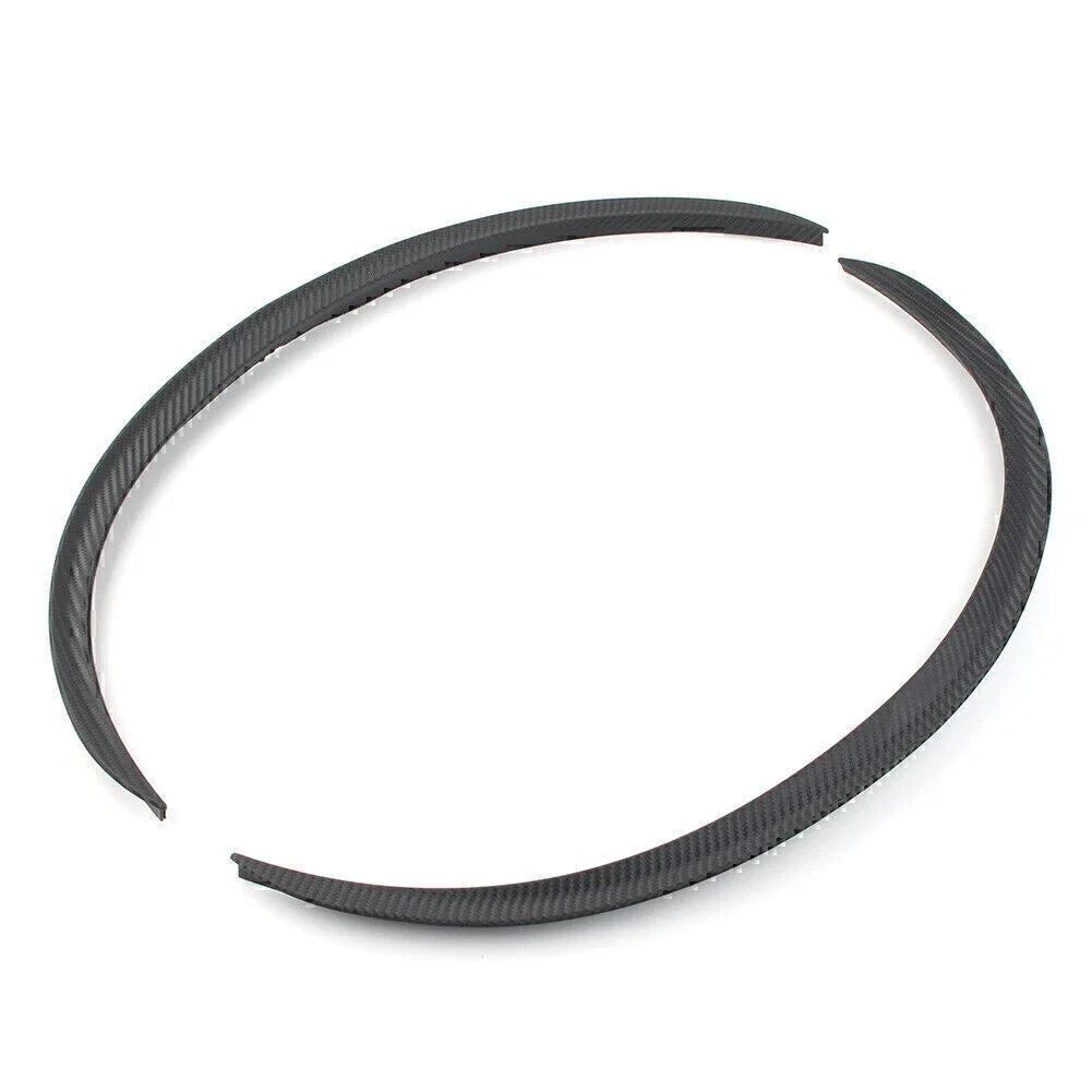 Carbon Fiber Wheel Eyebrow Arches Fender Flares Trim Cover for Car