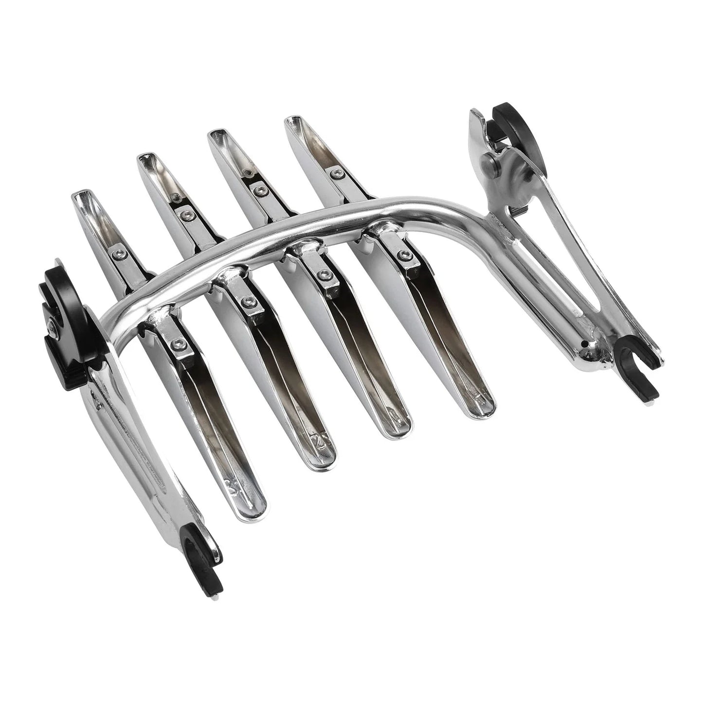 Chrome Detachable Stealth Luggage Rack for Harley Electra Glide (2009-2024)