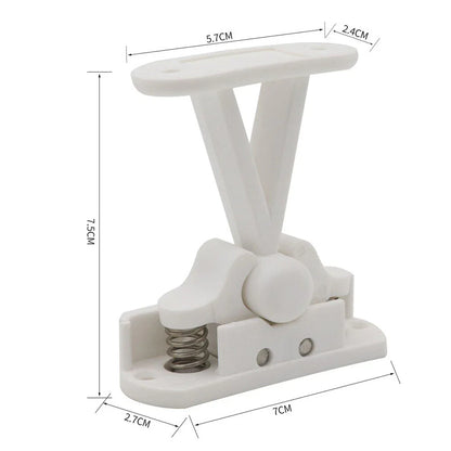 White Door Retainer Catch Holder for Caravan Motorhome Boat
