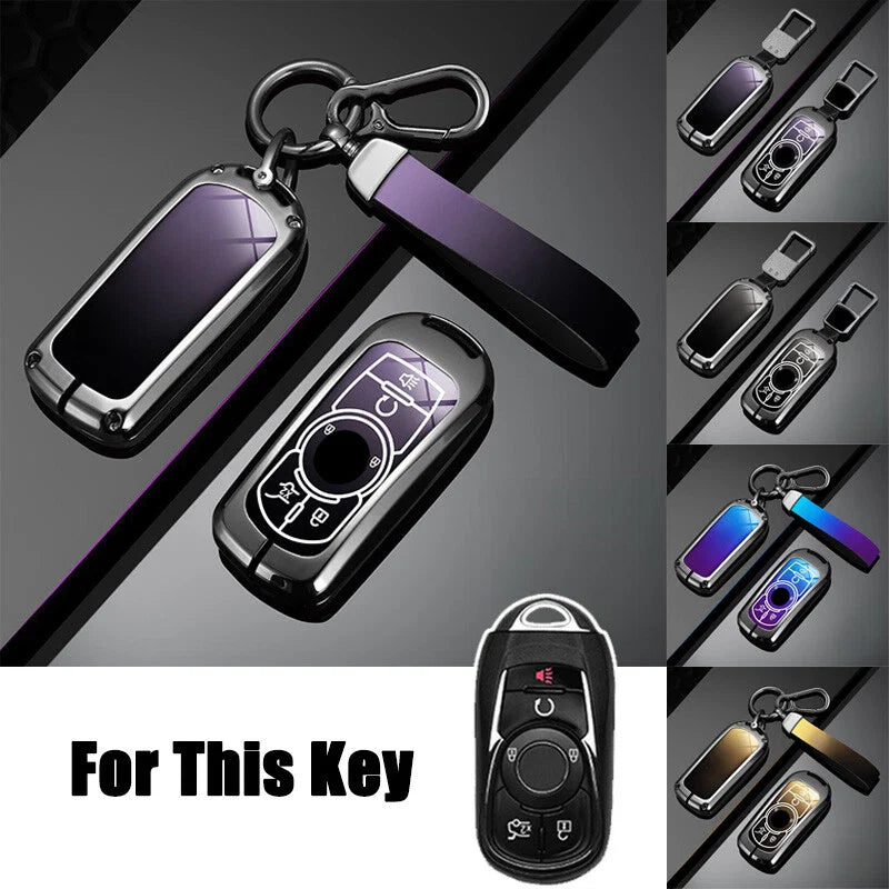 Zinc Alloy TPU Car Key Fob Case Cover for Buick Encore TourX Lacrosse Regal