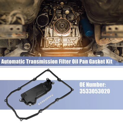 Set of 1 Transmission Filter Oil Pan Gasket Kit for Lexus GS200t (2015–2019)