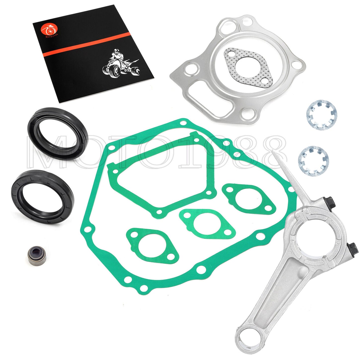 Piston Gasket Rebuild Kit for Yamaha Golf Cart G16-G20 (301CC)