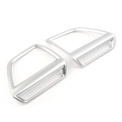 Silver Interior Side Air Vent Outlet Cover Trim for Subaru Forester (2019-2020)
