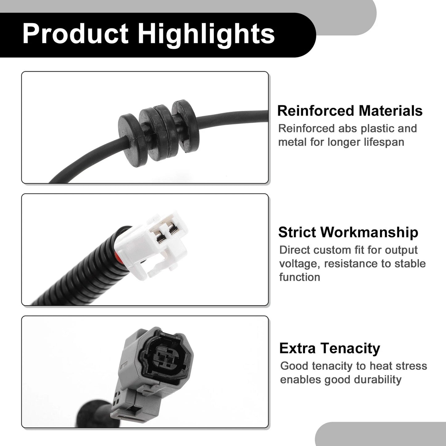 ABS Wheel Speed Sensor No. 895160D110 for Toyota Yaris (2008–2012)