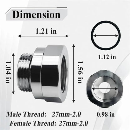 27mm Oil Drain Valve Adapter & O-ring