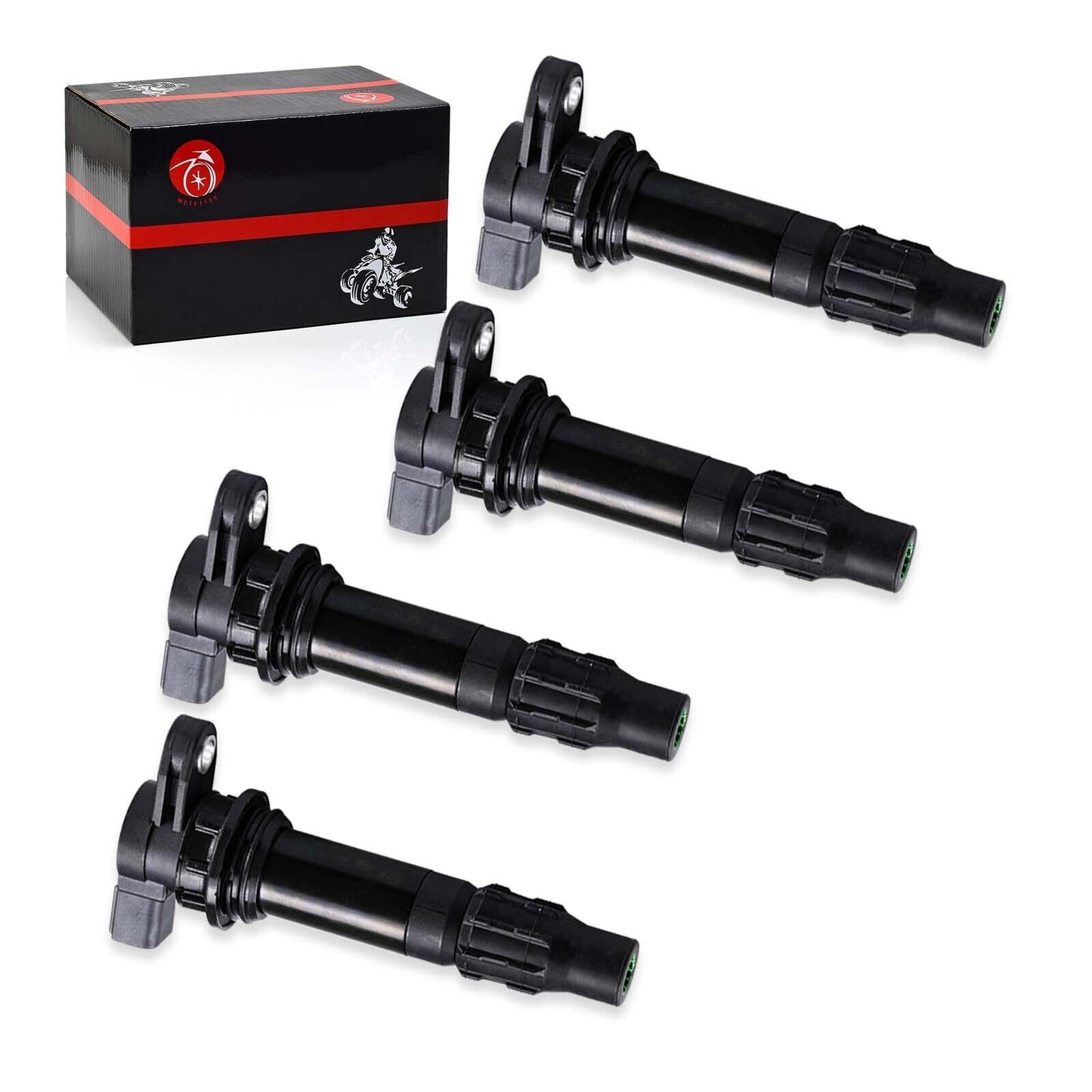 Set of 4 Ignition Coils for Yamaha WaveRunner FX Cruiser (2004–2008)