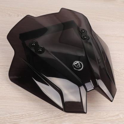 Windshield for Kawasaki Z650 (2017–2023) with GPS Sat Nav Extension Holder