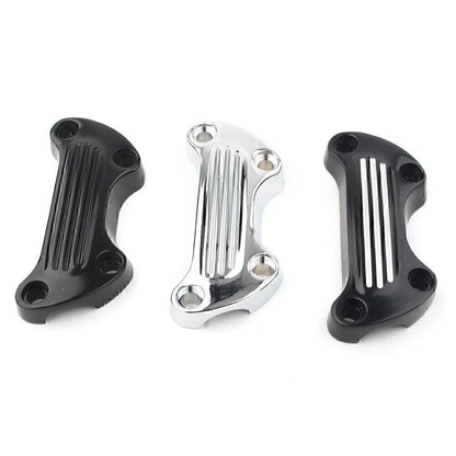 1" Handlebar Riser Top Clamp Cover for Harley Sportster Softail Dyna (2004-2023)