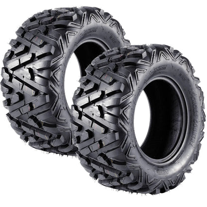 12" 25x8-12 Rear ATV UTV Tyres 6ply Tubeless for Quad Buggy Go Kart
