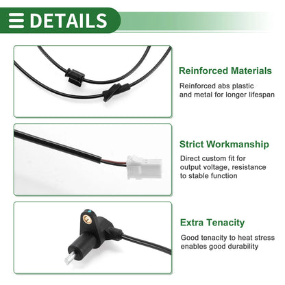ABS Wheel Speed Sensor No. 9568017000 for Hyundai Matrix (2001–2010)