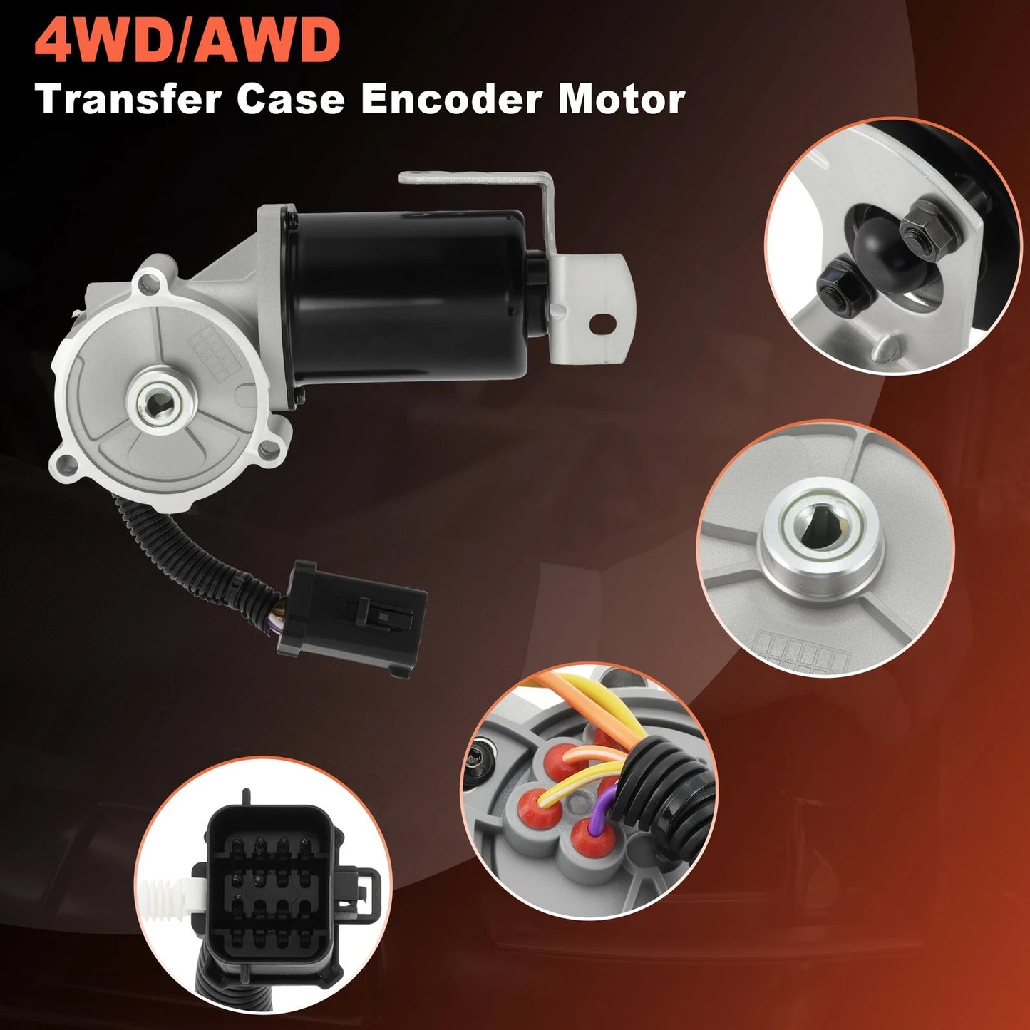 600-802 Transfer Case Shift Motor Actuator for Ford F-150 F-250 Expedition (1997–2003)