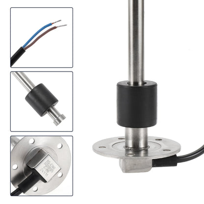 Fuel Sending Unit and Gauge Kit 0-190 Ohm for Boat Car Truck (0-190)