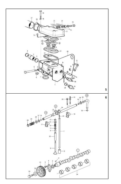 Decarbonizing Gasket Kit for Volvo Penta 41 42 43 Diesel Engine