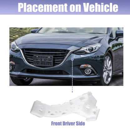 Front Left Bumper Mounting Bracket No.BN8V500T1C for Mazda 3 (2004–2009)