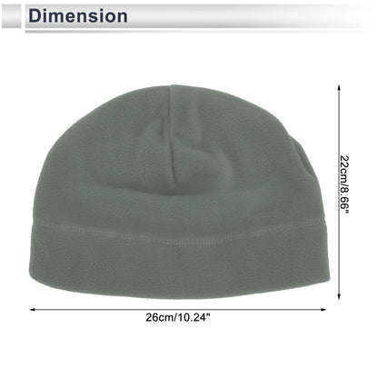Cycling Hat for Windproof Warm Light Gray (26x22cm)
