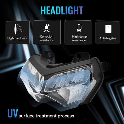 LED Headlight Assembly for Kawasaki Z900 (2020-2024)