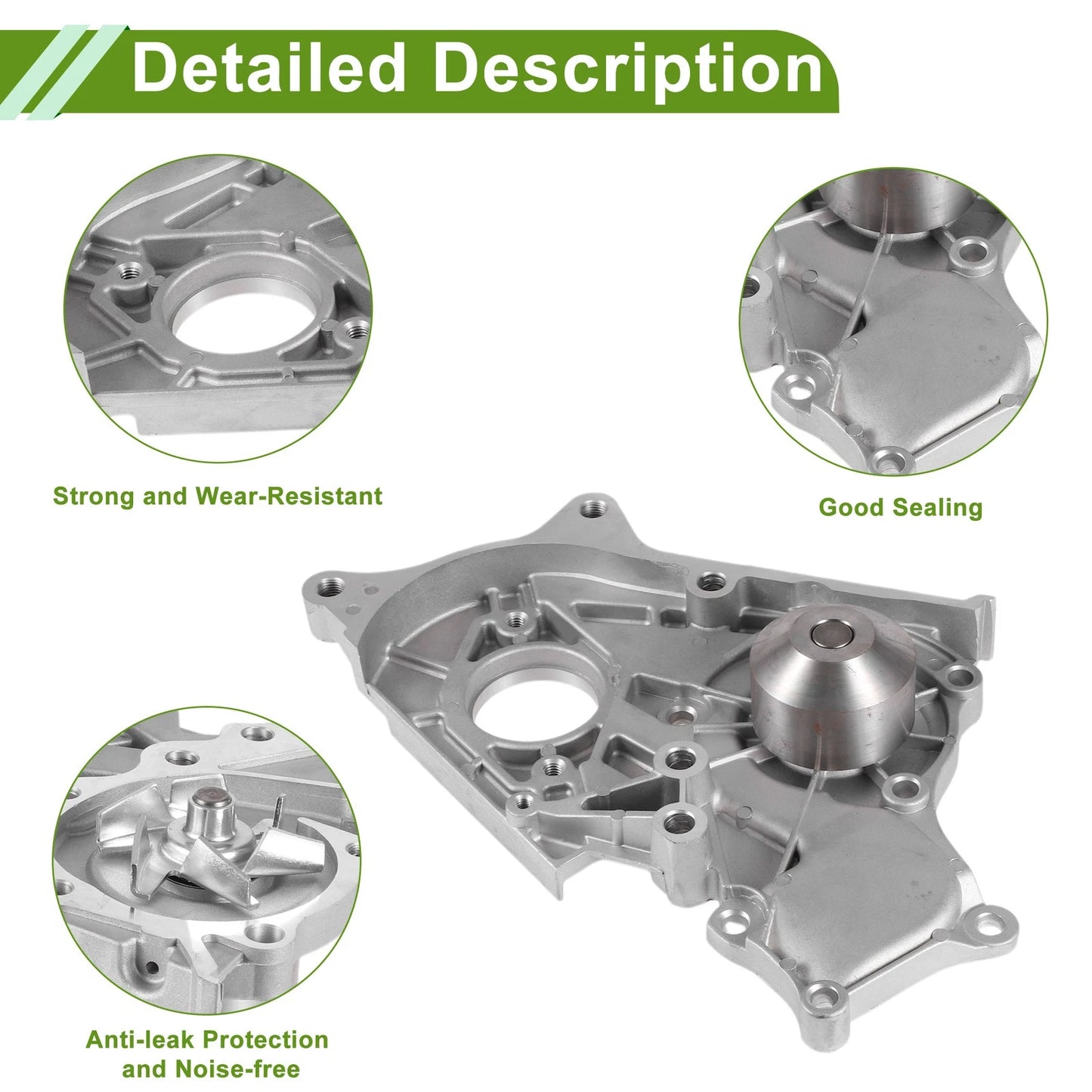 Engine Water Pump for Toyota 4Runner (1990–1995) No. 1610069085