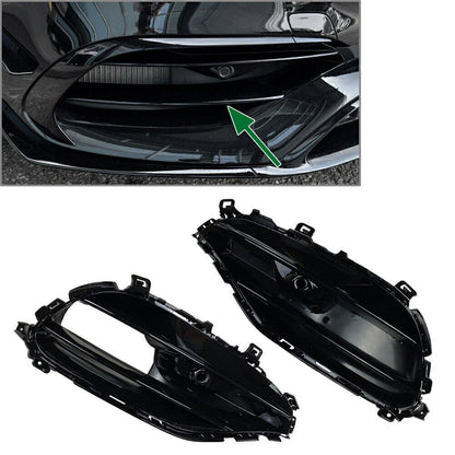 Front Bumper Fog Lamp Grille for Mercedes Benz A-Class (2016-2018)