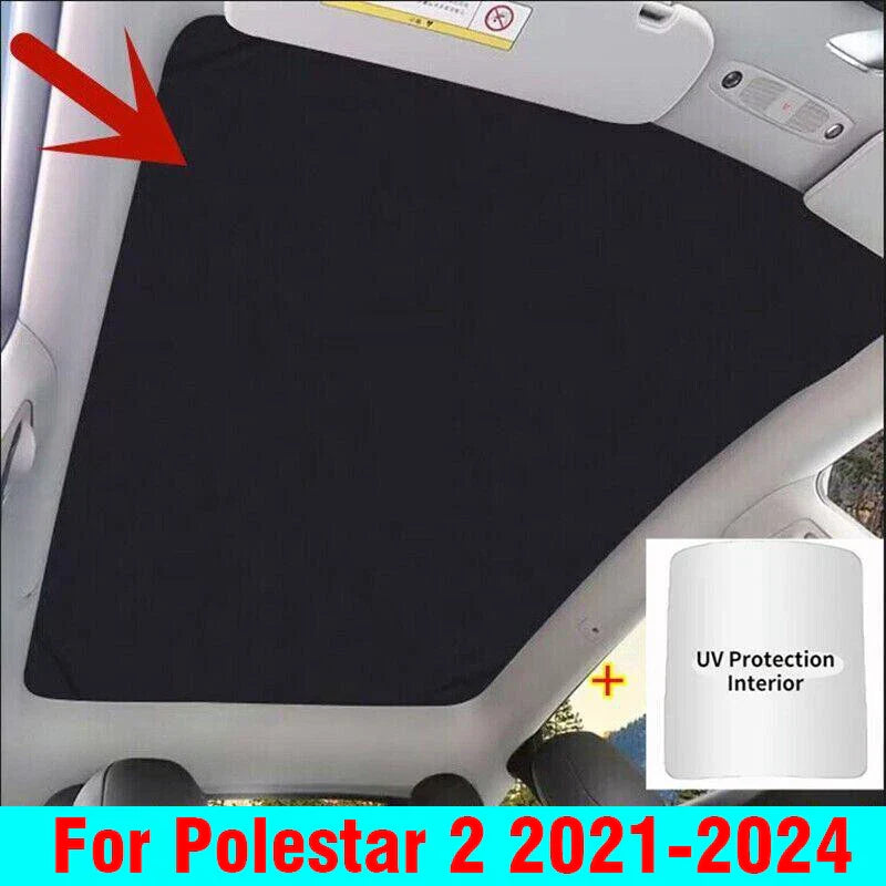 Glass Roof Sunshade Mesh Net for Polestar 2 (2021–2024)