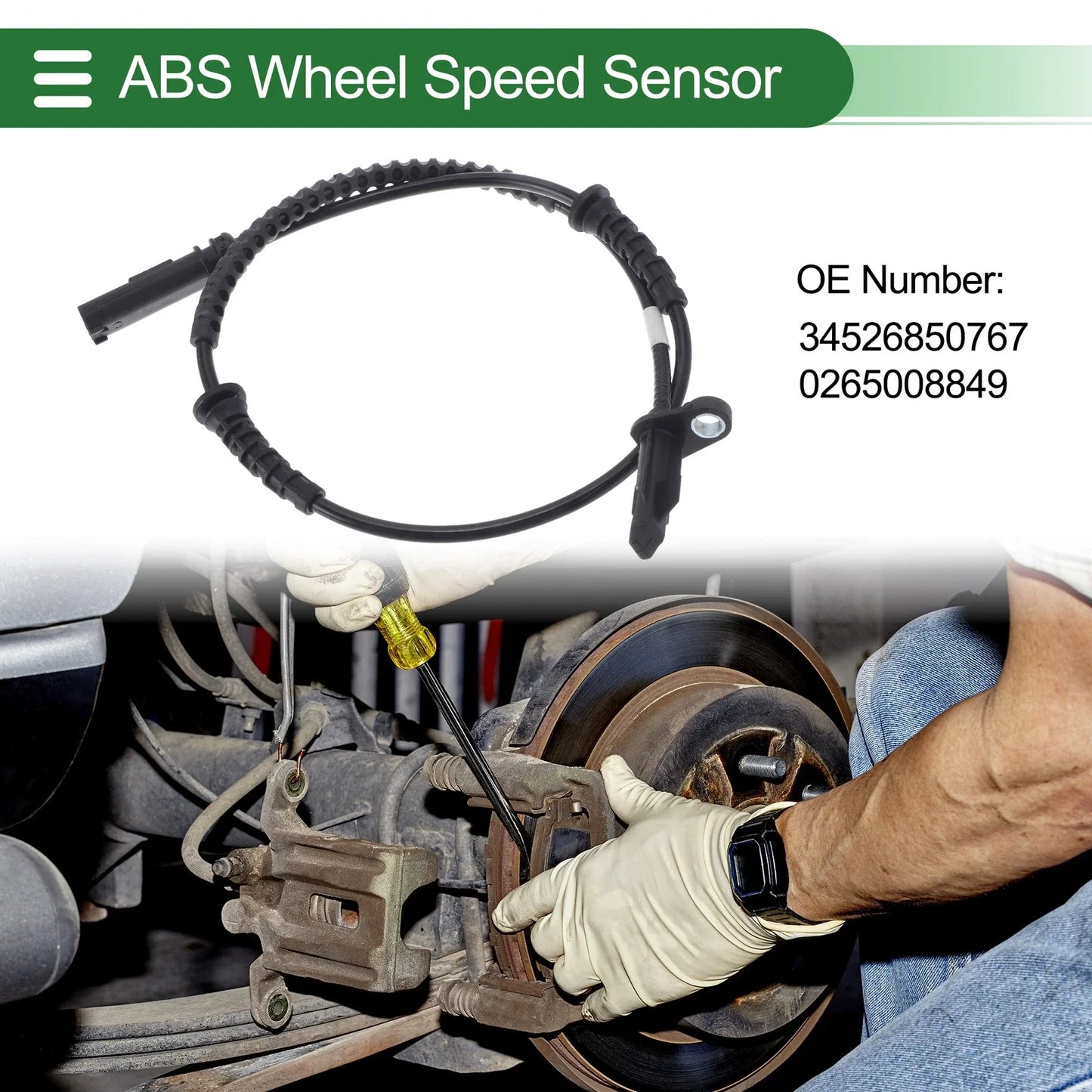 1 x ABS Wheel Speed Sensor for BMW X2 (2013 - 2020)