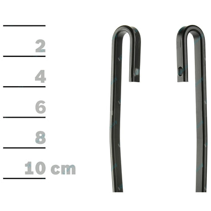 Front Pair Bosch Eco Wiper Blades Set for Nissan Skyline R31 3.0L 2.0L 1986~1990