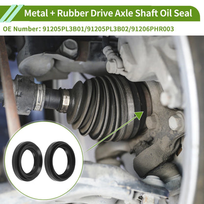 Drive Axle Shaft Oil Seal for Honda Accord (2003–2017) No. 91205PL3B01