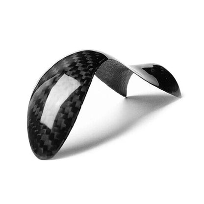 Black Carbon Fiber Car Shift Knob Cover for Infiniti Q50