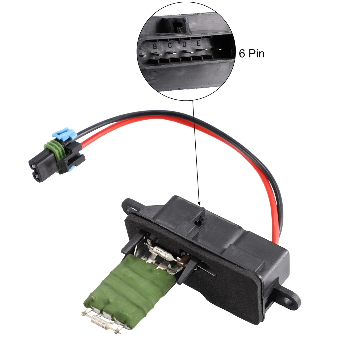 AC Heater Blower Motor Resistor for Chevrolet V8 (1996-2004)