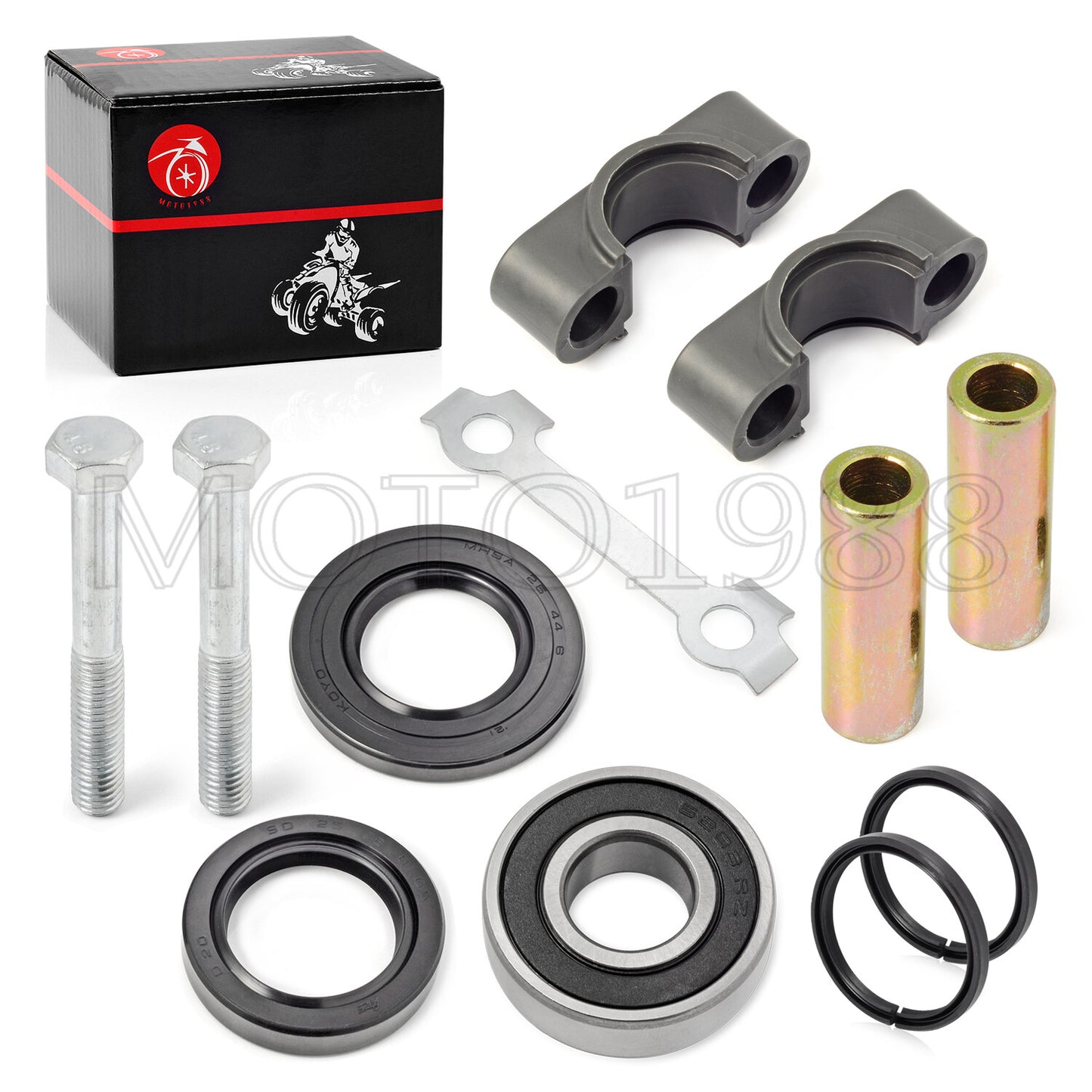 Steering Stem Bushing Bearing Seal Kit for Yamaha Banshee Warrior Wolverine (350)