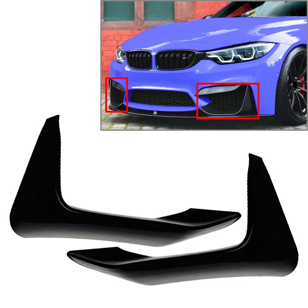 Front Bumper Side Splitter Spoiler for BMW 3 Series G20 G21 (2023–2023)