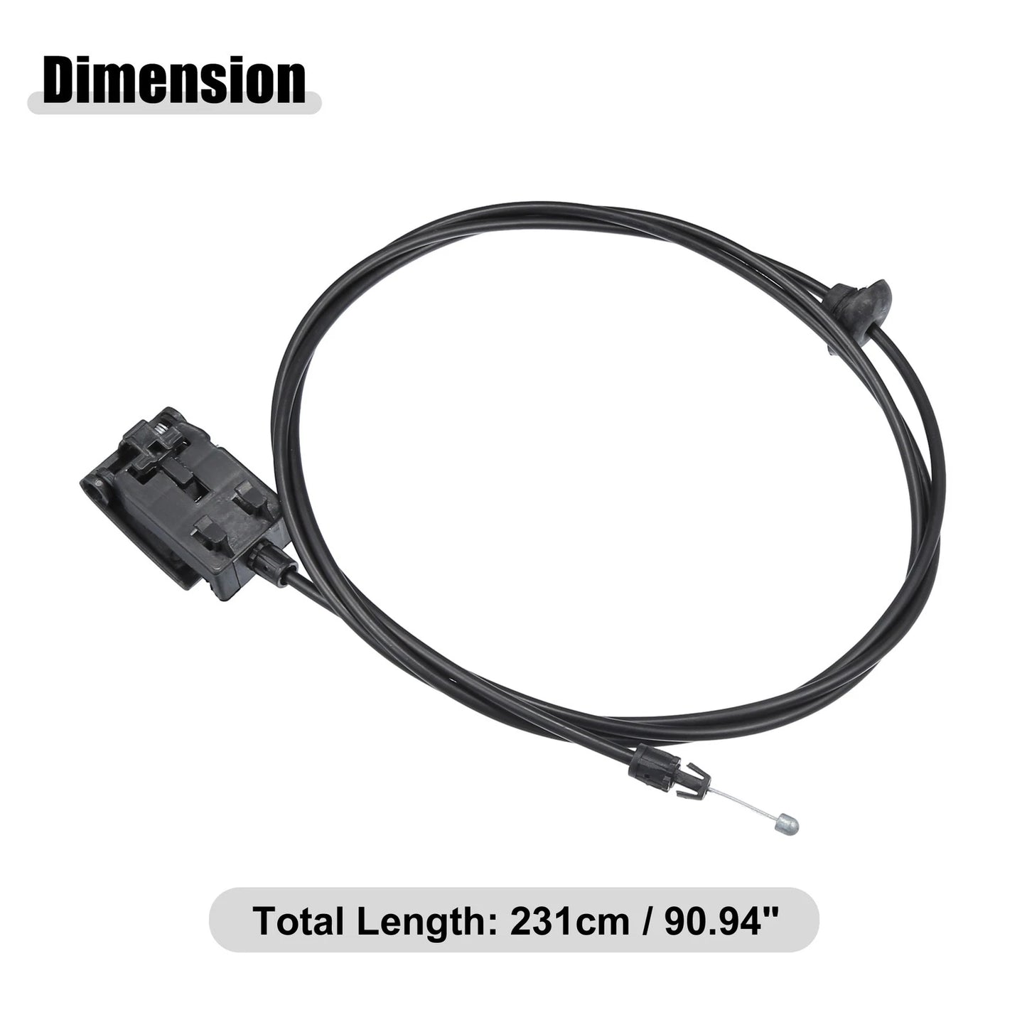 Hood Latch Release Cable for Dodge Ram (2009–2010) No. 5160352AC