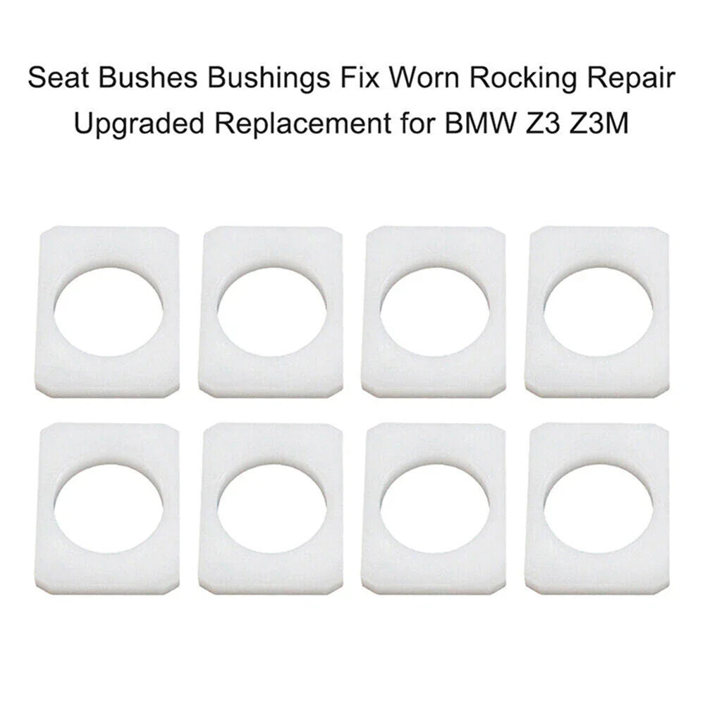 8x Car Seat Rail Bushing Spacers for BMW Z3 E36 E37 E38 (1994-2002)
