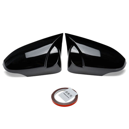 LH+RH Black Rear View Mirror Cap Cover for Toyota C-HR (2017–21)