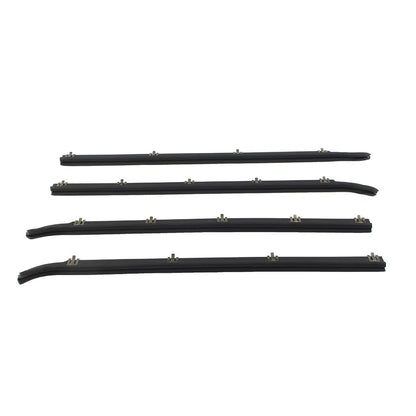 Set of 4 Outer Window Sweep Trim Seals for Ford Bronco F150 F250
