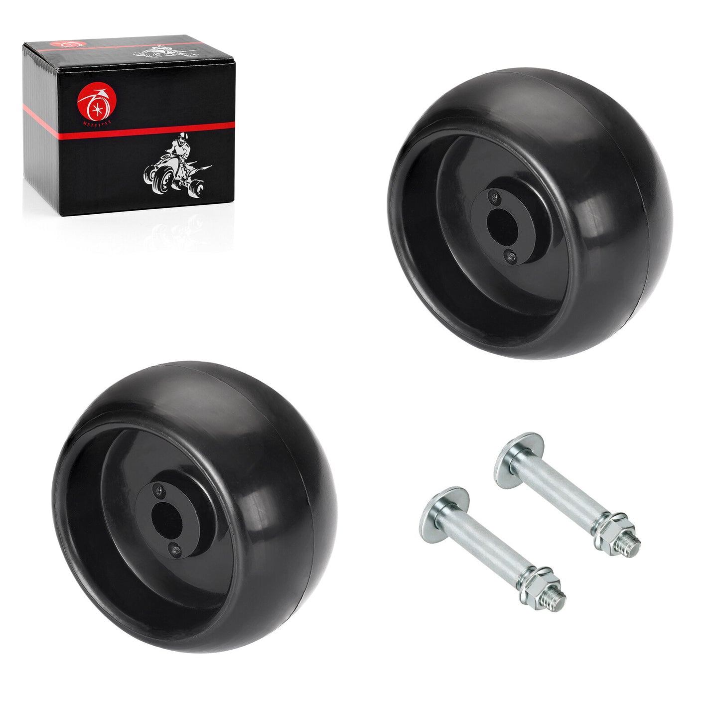 2X Deck Wheels Kit for Ferris Simplicity Snapper Pro (1500)
