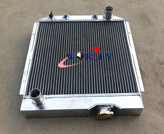 3 Row Aluminum Cooling Radiator for 1964-1966 Ford Mustang Falcon Comet