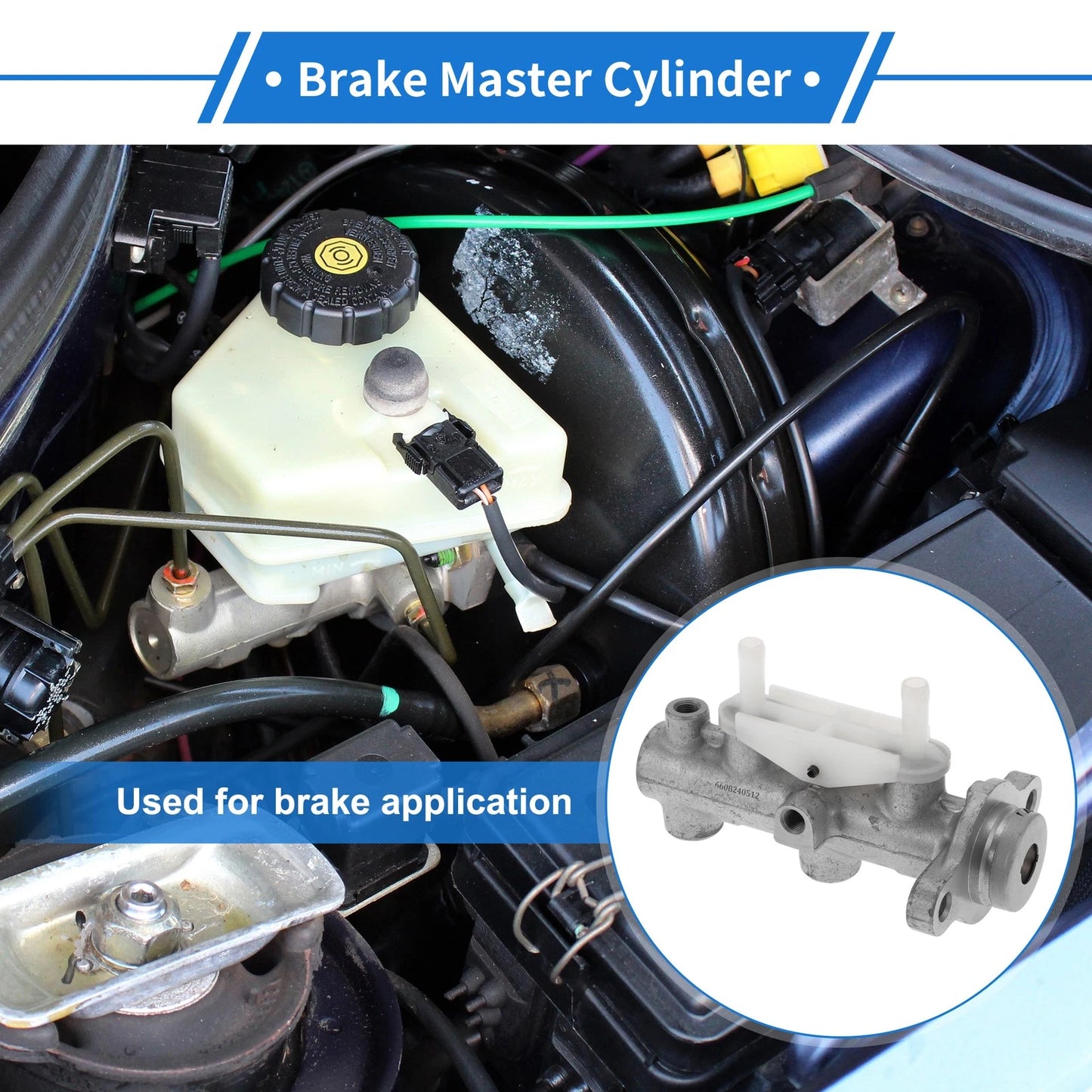 Brake Master Cylinder No.MR289188 for Mitsubishi Outlander (2003–2004)