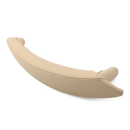 Beige Door Trim Pull Handle Right Side Real Leather for BMW X5 X6 (2007-2013)