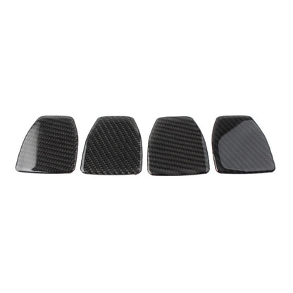Carbon Fiber Interior Rear Seat Switch Panel Trim for Jeep Wrangler JK (2011–2017)