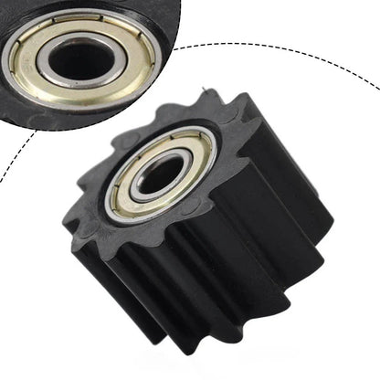 8MM Chain Roller Pulley Tensioner Wheel for Bike ATV Go-Kart Black