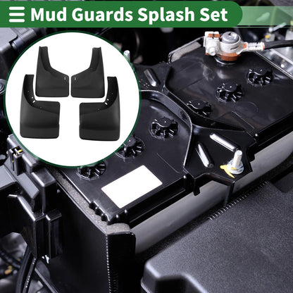 Mud Flaps Splash Guards for Chevrolet Silverado (1999–2006) W/ Mounts