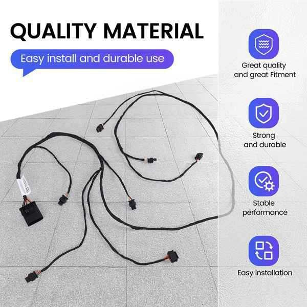 Front Bumper Parking Sensor Wiring Harness for Mercedes Benz X166 (2013–2019)