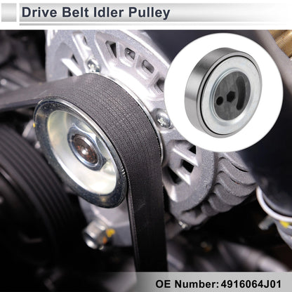 Drive Belt Idler Pulley for Suzuki Jimny SN413 (1998) No. 4916064J01
