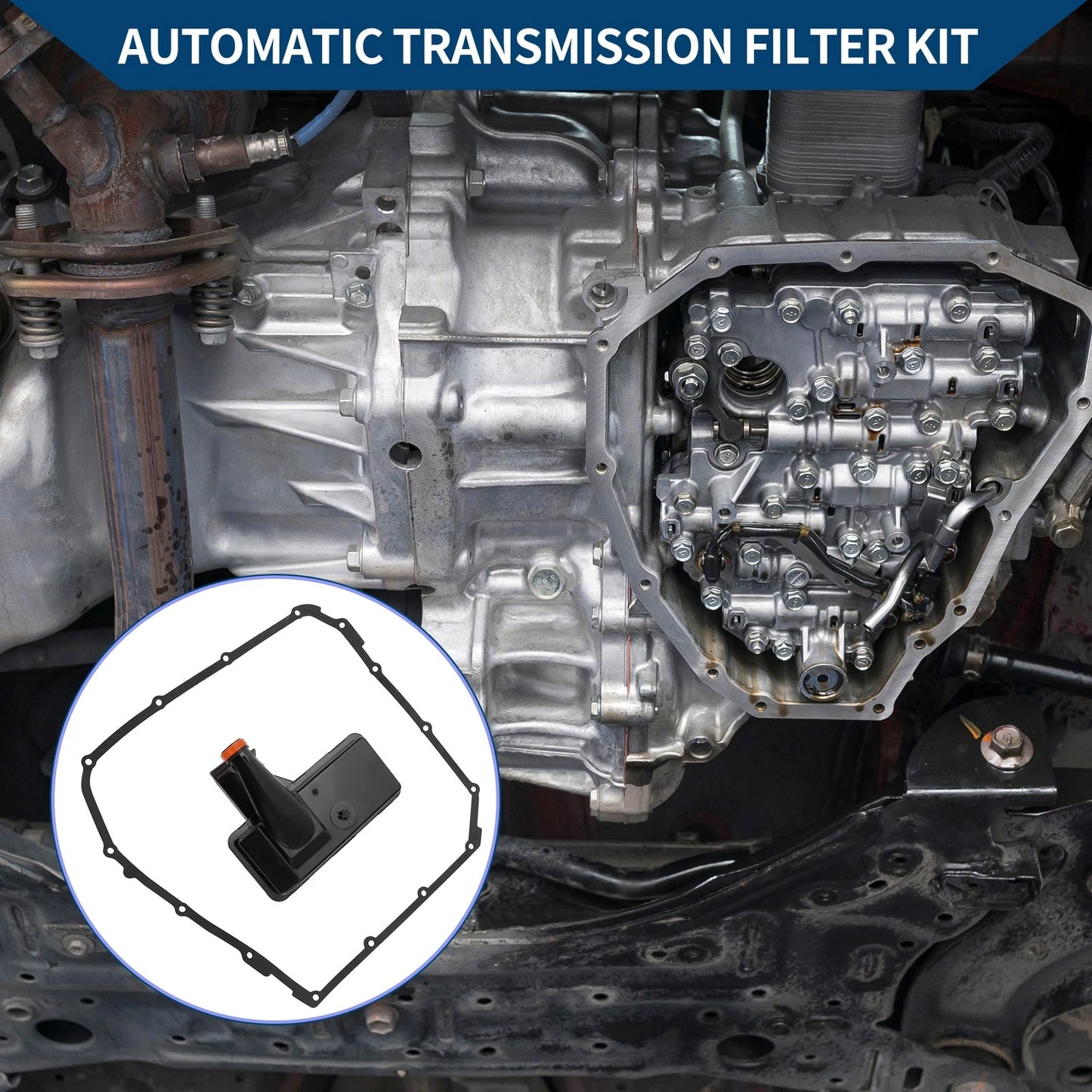 Set of 2 DL501/0B5 Automatic Transmission Filter Kit No.0B5325429E for Audi S7 (2013–2018)