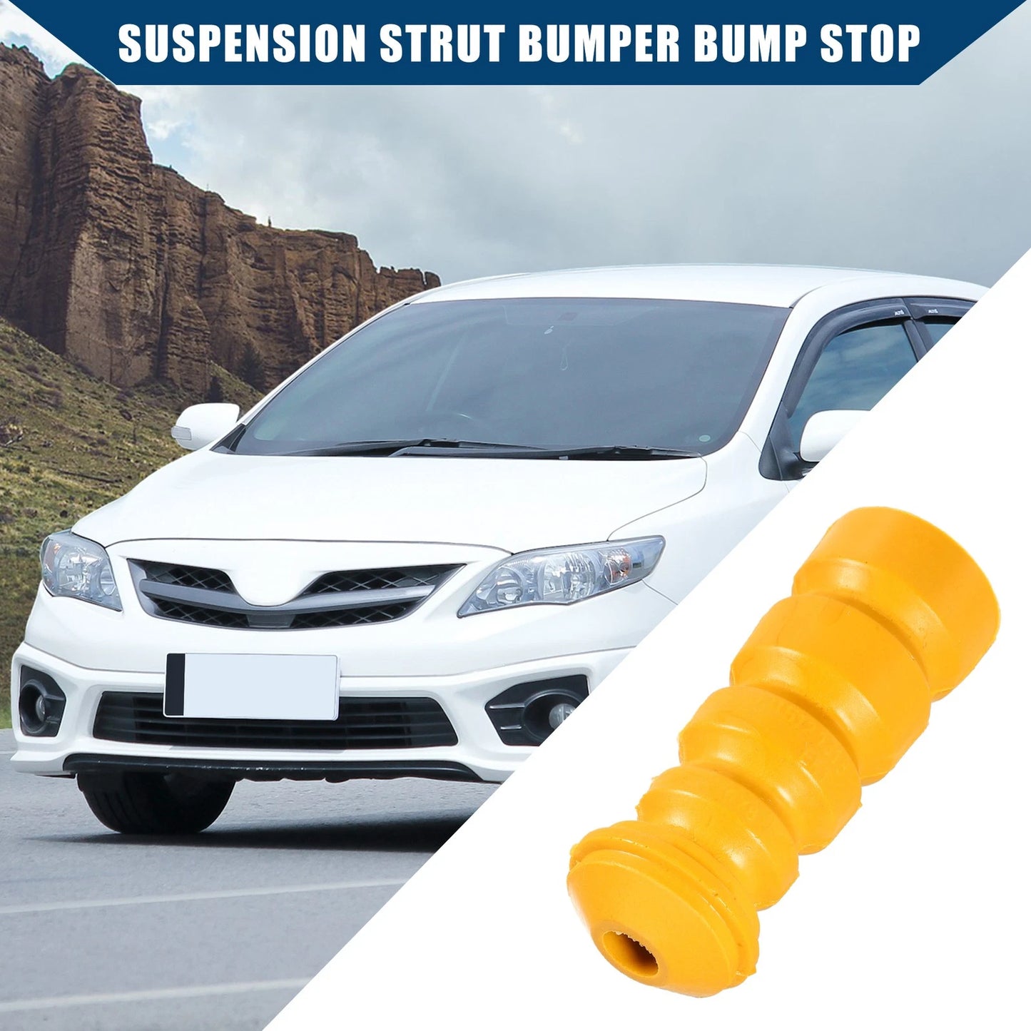 Suspension Strut Bumper Bump Stop for VW Jetta Golf (1985–1999) 191512131B