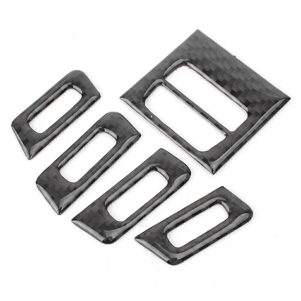 Carbon Fiber Air Conditioner Outlet Trim Cover for BMW E90 E92 (2007-2013)